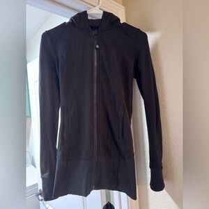 Black Zip-Up Hoodie